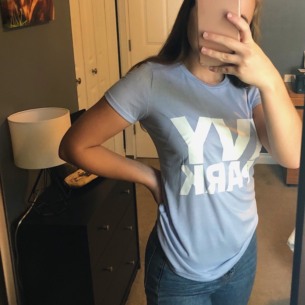 Light Blue Ivy Park t-shirt!